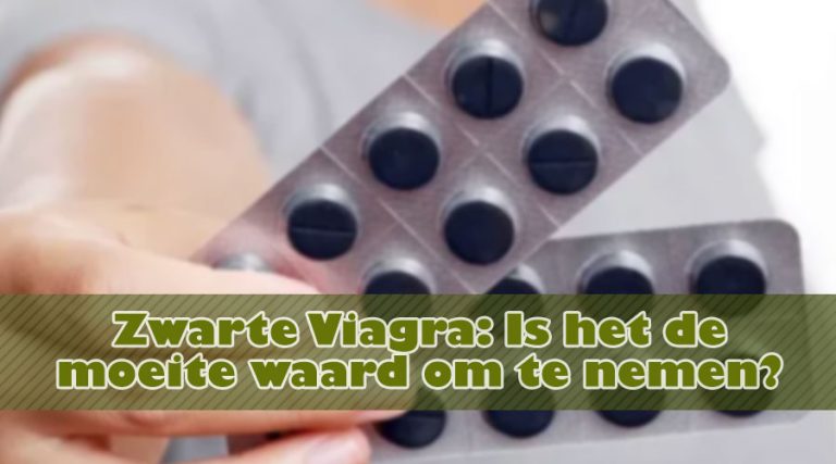 Zwarte Viagra: Is het de moeite waard om te nemen?